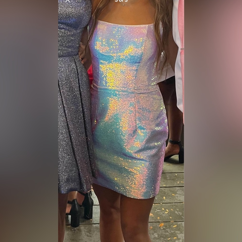 Holographic Vienna Dress